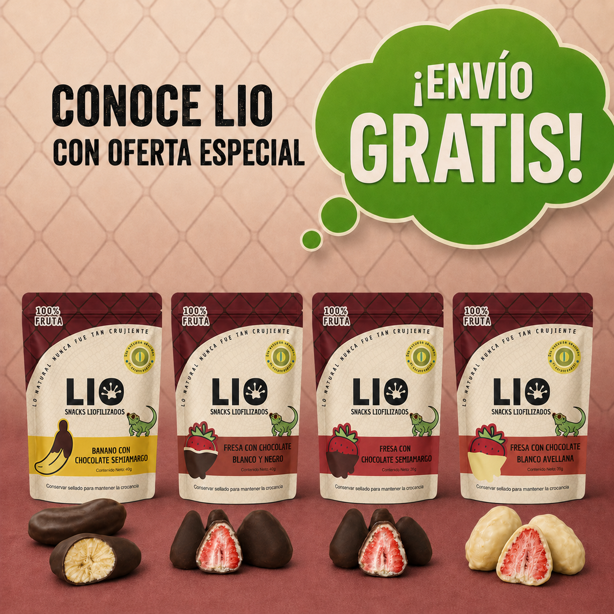 Pack para descubrir LIO – Chocolate