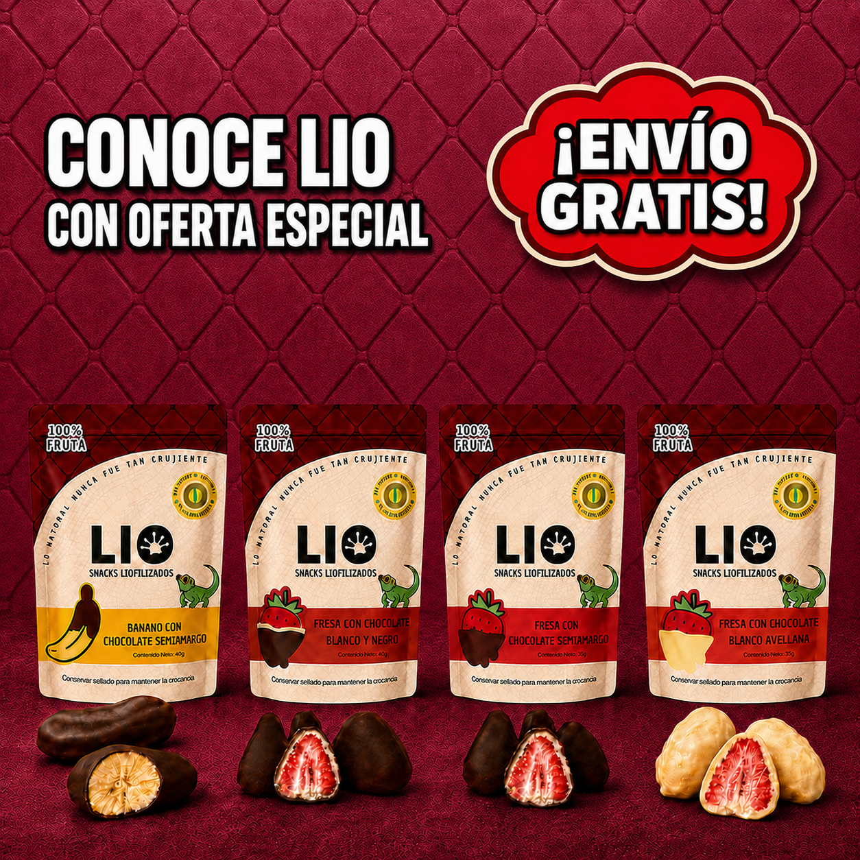 Pack para descubrir LIO – Chocolate