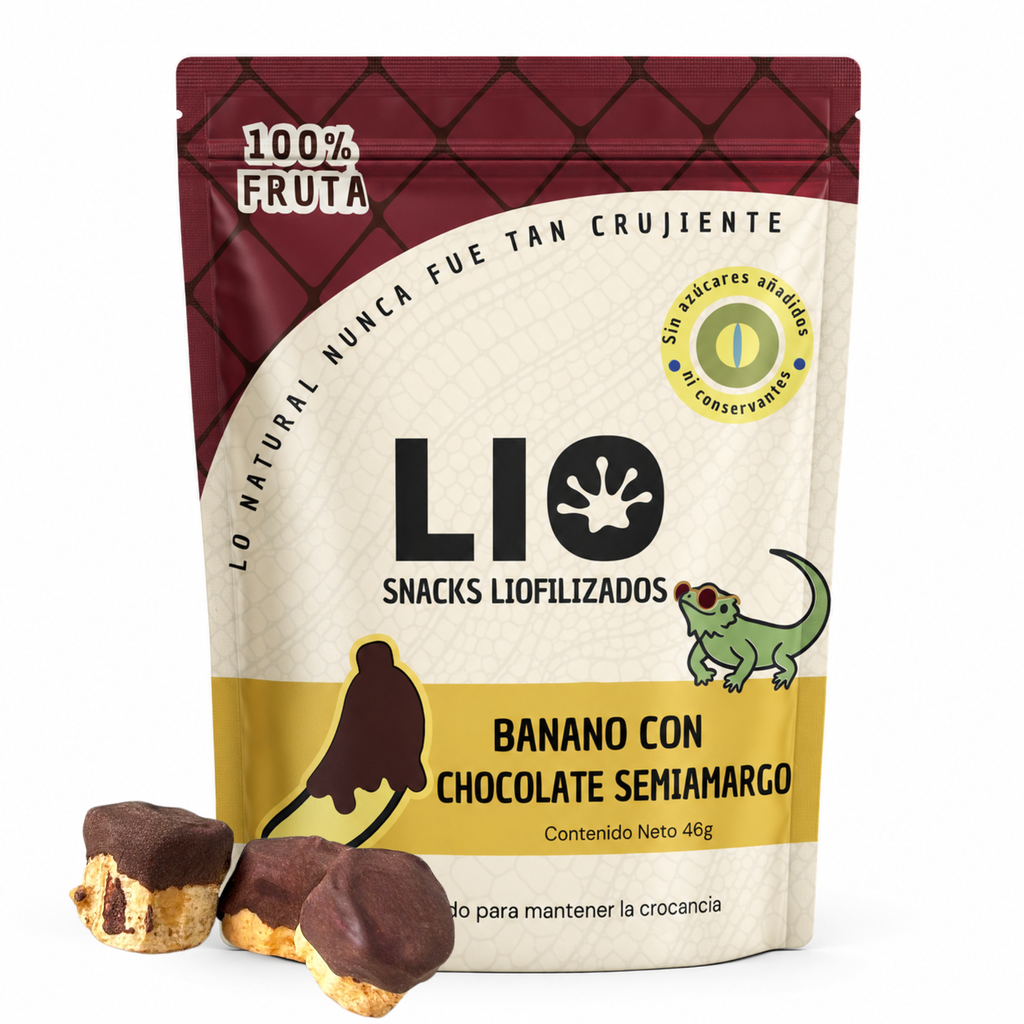 Lio Box por 12 und - Chocolate semiamargo (53% cacao)