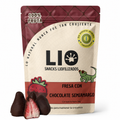 Fresas liofilizadas cubiertas de chocolate - 36g