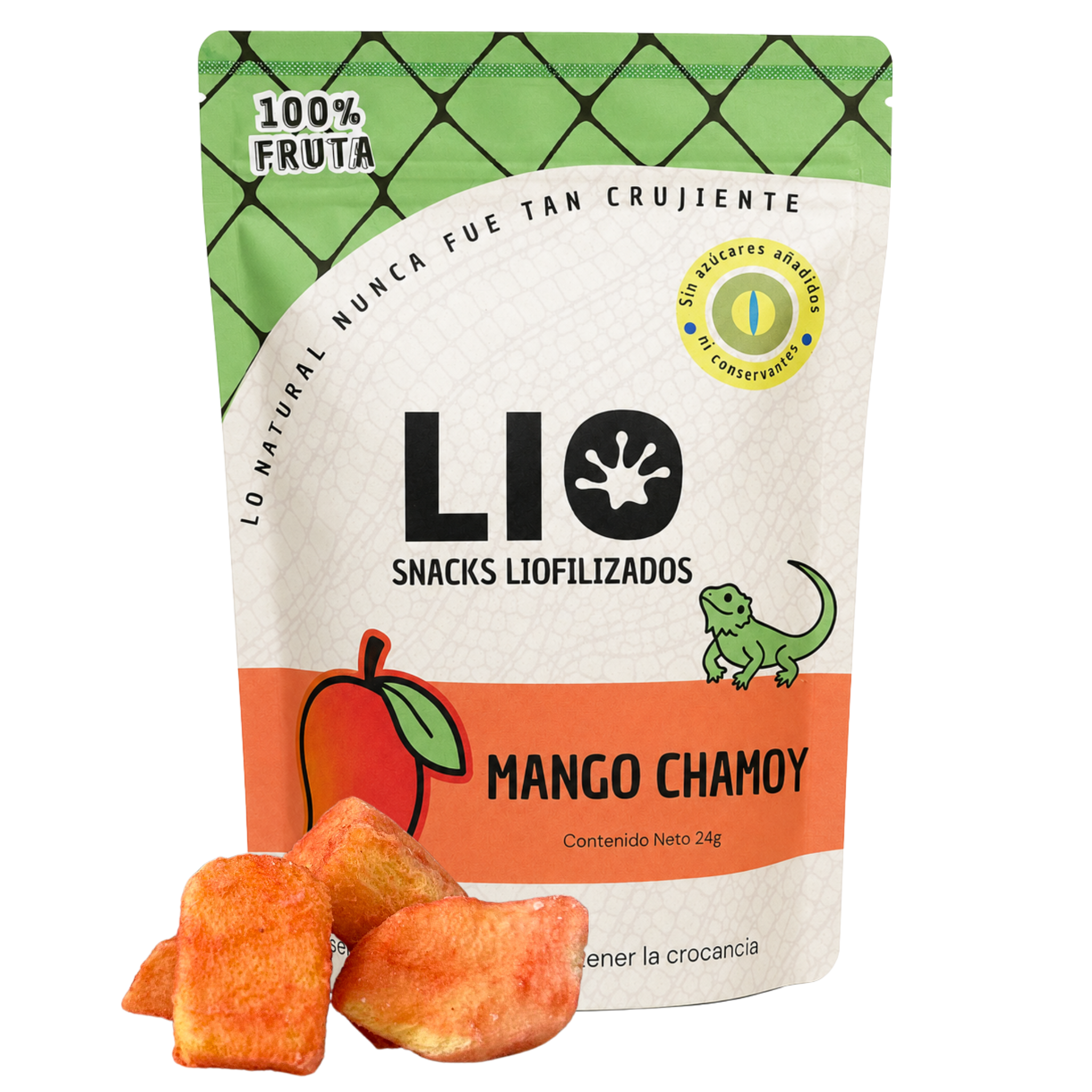 Mango liofilizado con chamoy - 24g
